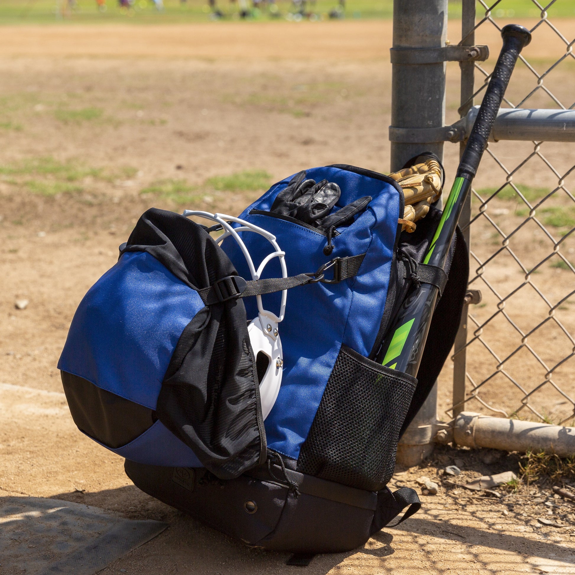 26.5 L Blue Multi-Sports Backpack, Unisex, Sports Bag, Adult, Teen, Polyester, New