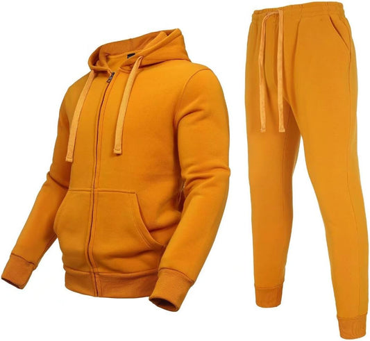 Tracksuit Mens, Track Jackets and Pants 2 Piece Outfit