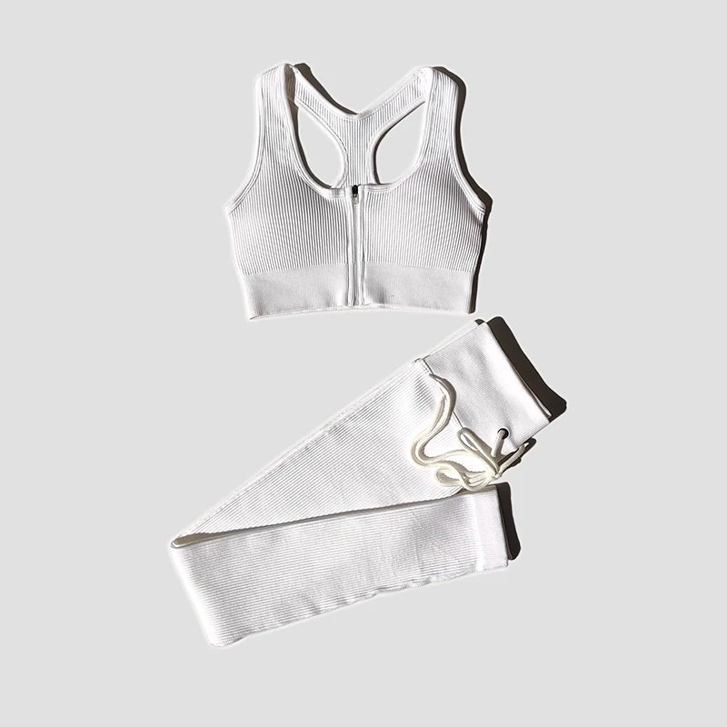 Women Fitness Yoga Sets Seamless Sports Suits Workout Clothes Sports Bra Gym Leggings Sports Wear Gym Clothing Sportswear