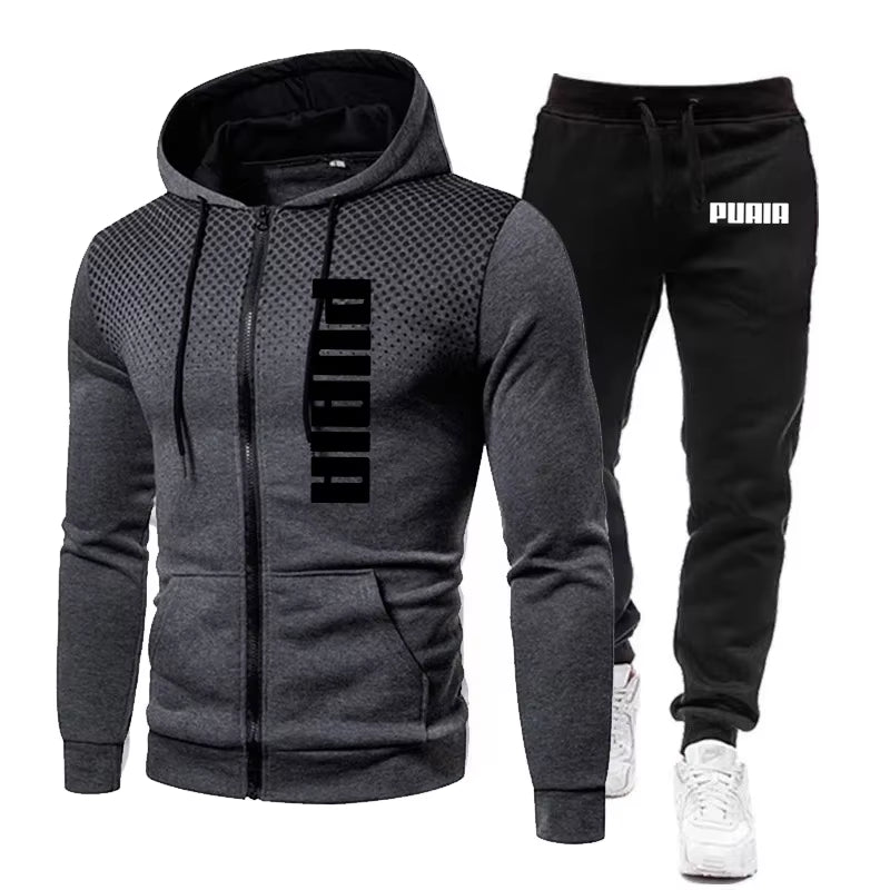 Men'S Sports Fitness Wear Thin Section Breathable Hoodie or Sports Pants Breathable