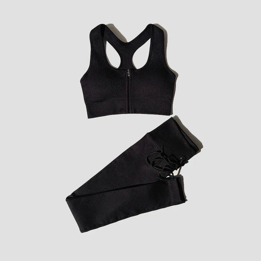Women Fitness Yoga Sets Seamless Sports Suits Workout Clothes Sports Bra Gym Leggings Sports Wear Gym Clothing Sportswear