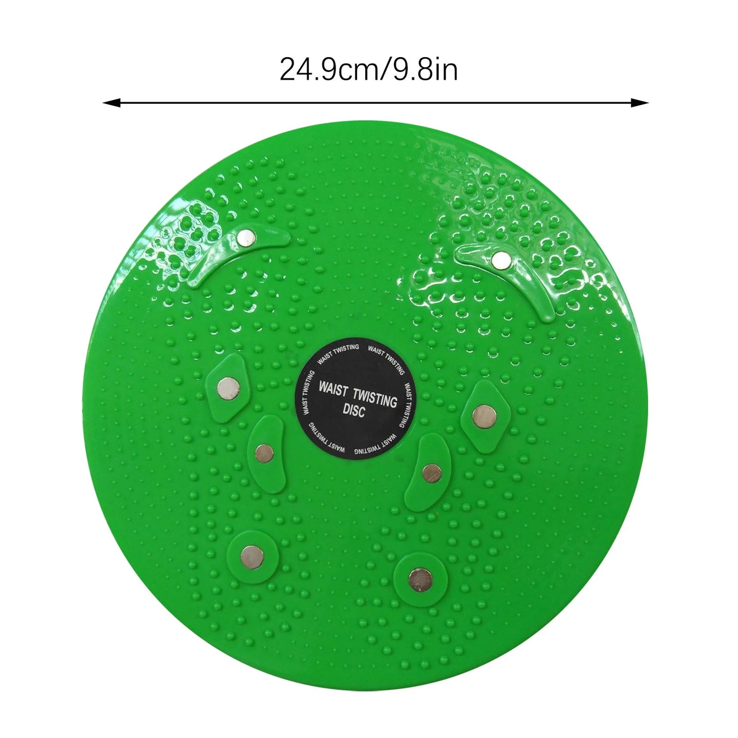 Odeerbi Stomach Waist Trimmer Twist Board Machine 10 Inch Abdominal Exercise Equipment Disc for Slimming and Strengthening Abs Core