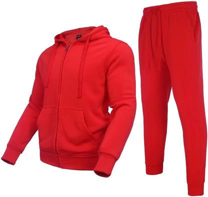 Tracksuit Mens, Track Jackets and Pants 2 Piece Outfit