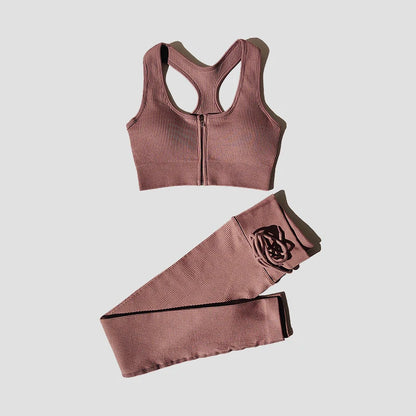 Women Fitness Yoga Sets Seamless Sports Suits Workout Clothes Sports Bra Gym Leggings Sports Wear Gym Clothing Sportswear